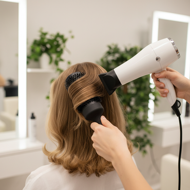 Round Styling Brush HB2 lifestyle image