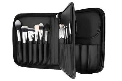 15 PC Pro Brush Set w/ Book Case 901B