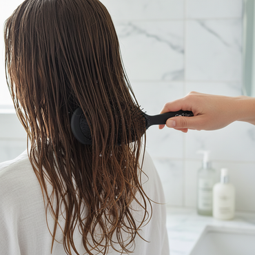 Deluxe Detangling Brush lifestyle image