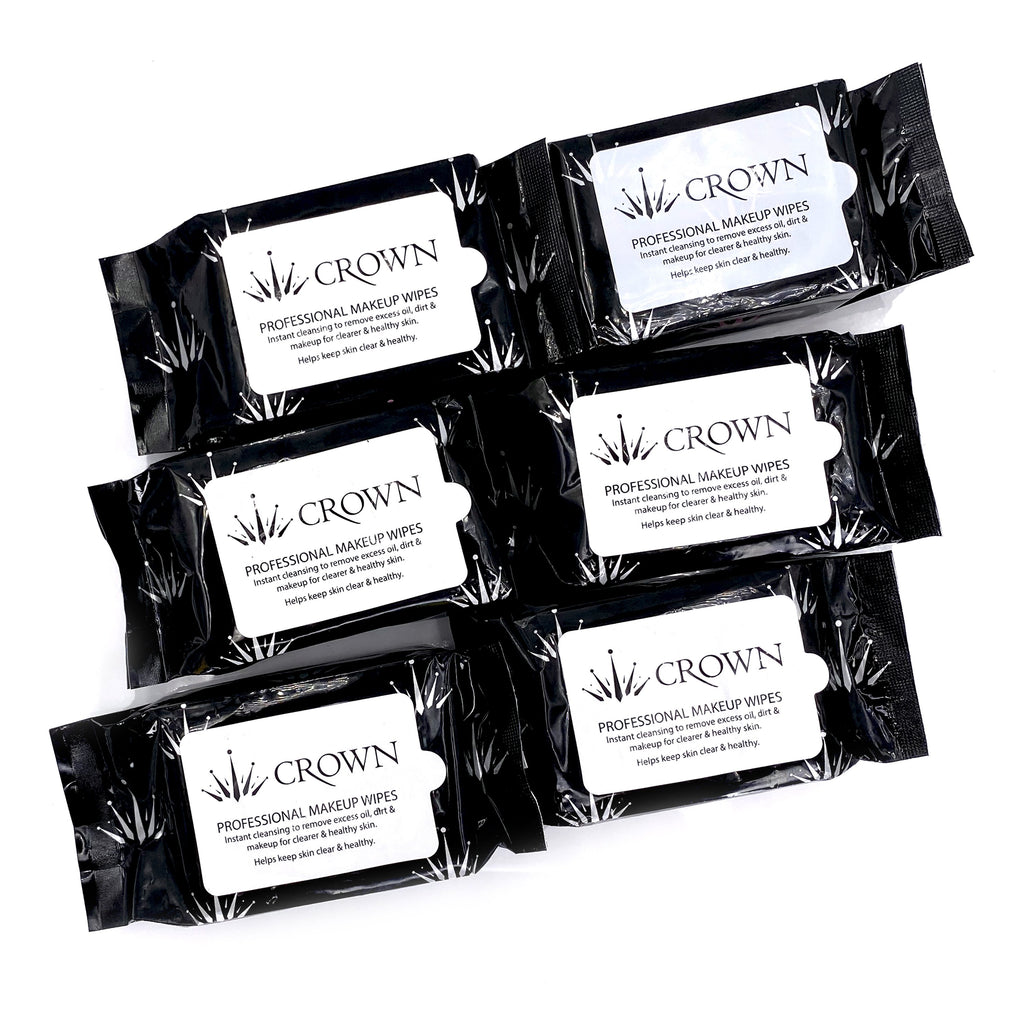 Pro Makeup Wipes (6 Packs) WIPE160 - Crown