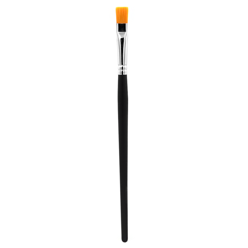 Lg Square Taklon Brush C150-10 - Crown