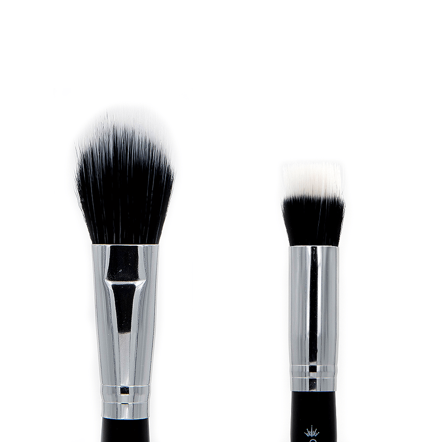 Duo Fiber Blush/Blender Brush  C490 - Crown