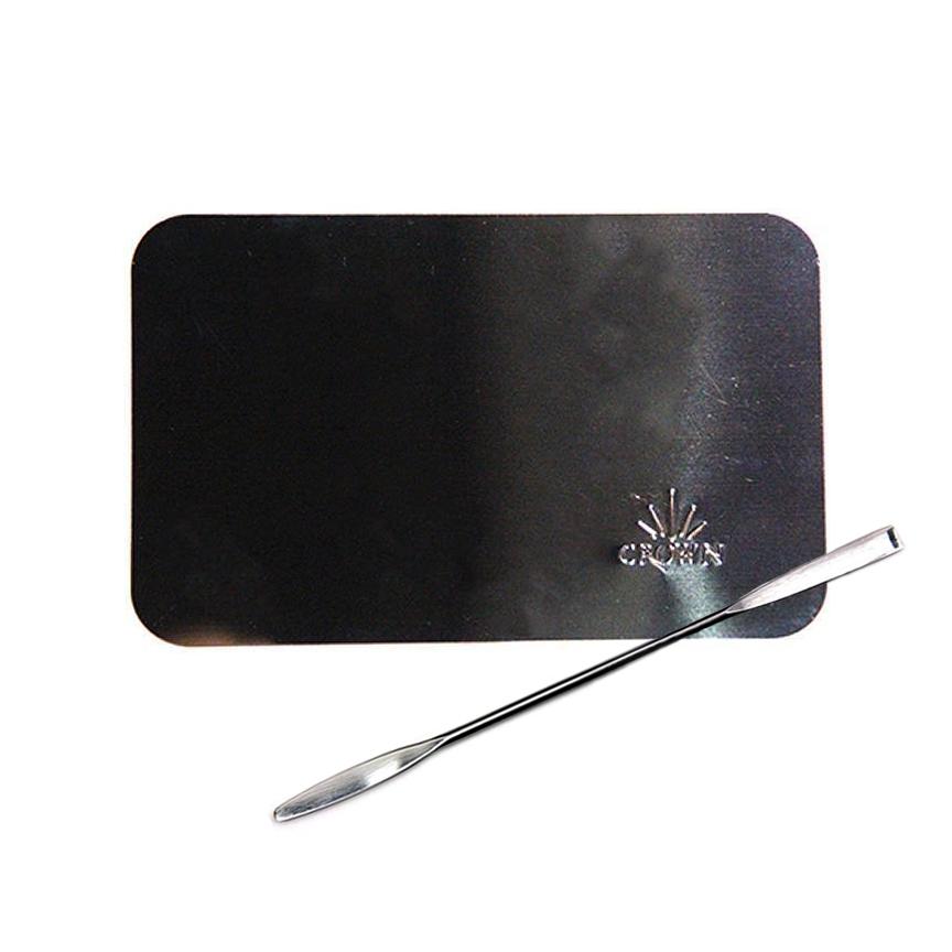 Stainless Steel Mixing Plate and Spatula Combo MCMB1 - Crown
