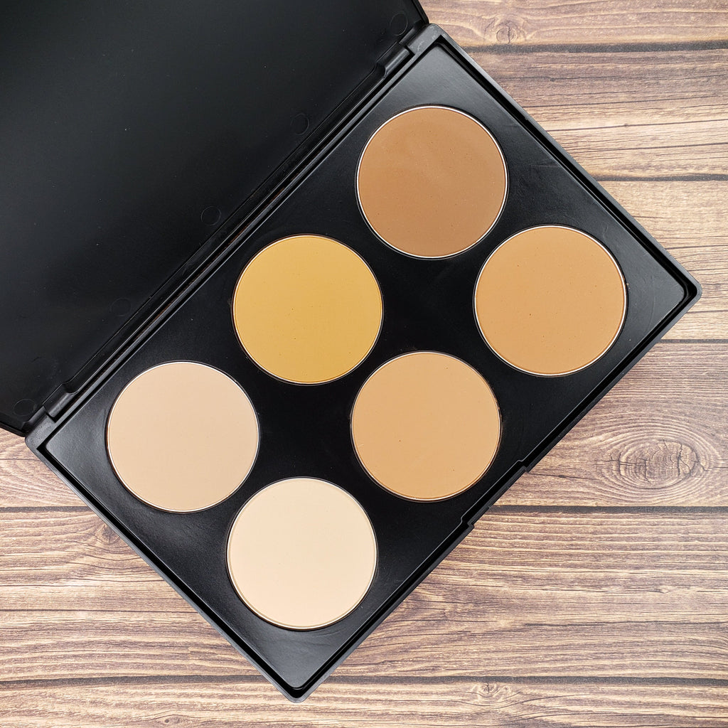 6 Color Pressed Powder Foundation 6PPF - Crown